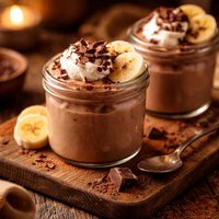 Chocolate Banana Tofu Mousse Dessert