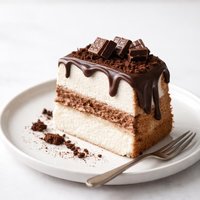 Chocolate Bar Angel Food Cake