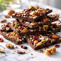 Chocolate Bark with Lots of Bite