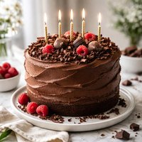 Chocolate Birthday Cake