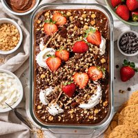 Chocolate Biscuit Pudding