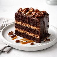Chocolate Bourbon Pecan Cake Paula Deen
