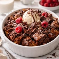 Chocolate Bread Pudding