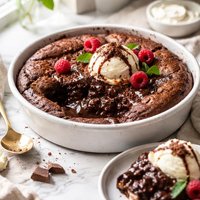 Chocolate Brownie Pudding