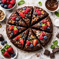 Chocolate Brownie Torte