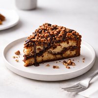 Chocolate Buttercrunch Coffee Cake