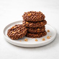 Chocolate Butterscotch No Bake Cookies
