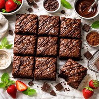 Chocolate Cake Brownies