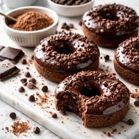 Chocolate Cake Donuts