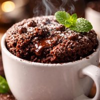 Chocolate Cake in a Cup in 5 Minutes