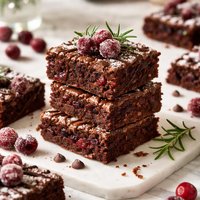 Chocolate Cake Mix Cranberry Bars
