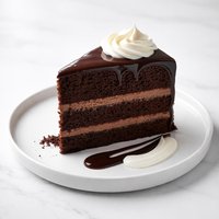 Chocolate Cake with 2 Icings