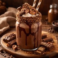 Chocolate Candy Bar Shake