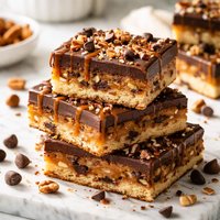 Chocolate Caramel Commotion Bars