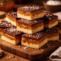 Chocolate Caramel Layer Bars