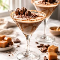 Chocolate Caramel Martini