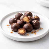 Chocolate Caramelized Macadamia Nuts