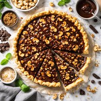 Chocolate Cashew Pie