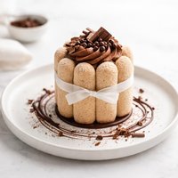 Chocolate Charlotte Russe