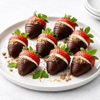 Chocolate Cheesecake Strawberries