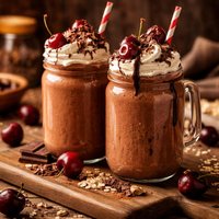 Chocolate Cherry Breakfast Smoothie