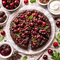 Chocolate Cherry Cake