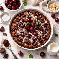 Chocolate Cherry Clafouti