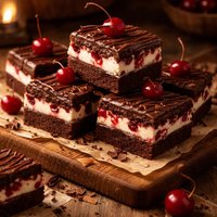 Chocolate Cherry Cordial Bars