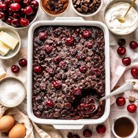 Chocolate Cherry Dump It Cake