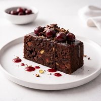 Chocolate Cherry Fruitcake