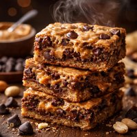 Chocolate Chip and Peanut Butter Bars