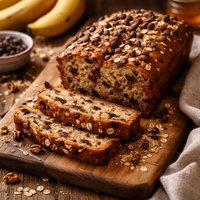Chocolate Chip Banana Bread Healthy Style