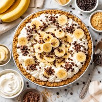 Chocolate Chip Banana Cream Pie