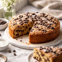 Chocolate Chip Cake No Eggs No Milk