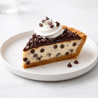 Chocolate Chip Cheesecake Pie