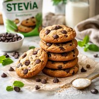 Chocolate Chip Cookies Using Stevia
