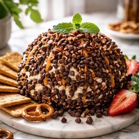 Chocolate Chip Cream Cheese Dessert Ball Unique
