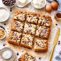 Chocolate Chip Gooey Butter Cake