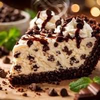 Chocolate Chip Ice Cream Pie
