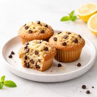 Chocolate Chip Lemon Muffins