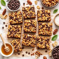 Chocolate Chip Nut Bars