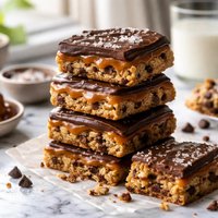 Chocolate Chip Oat Cookies Millionaire Cookies