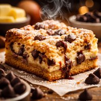 Chocolate Chip Ooey Gooey Butter Cake