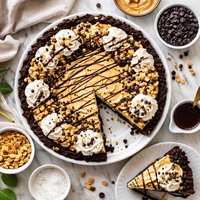 Chocolate Chip Peanut Butter Pie