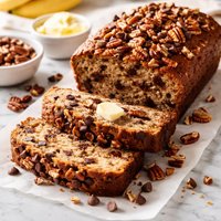 Chocolate Chip Pecan Banana Bread
