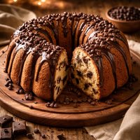 Chocolate Chip Pudding Bundt Cake