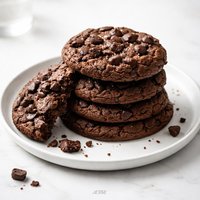 Chocolate Chocolate Chip Cookies for Jesse