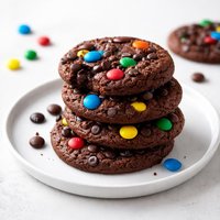 Chocolate Chocolate M M Cookies