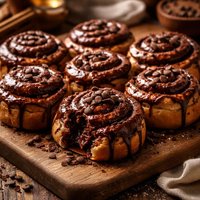 Chocolate Cinnamon Rolls