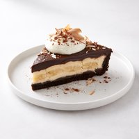 Chocolate Coconut Banana Cream Pie